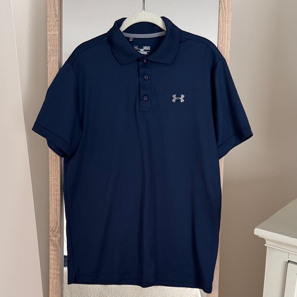 Under Armour Men's Navy Polo Shirt